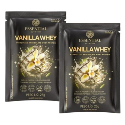 VANILLA WHEY SACHE ESSENTIAL Unidade