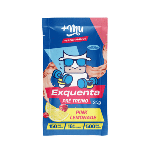 PRE TREINO EXQUENTA PINK 300GR+MU Unidade