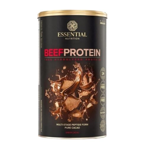 BEEF PROTEIN CACAO 480G ESSENTIAL Unidade