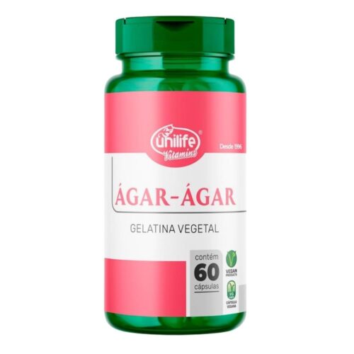 AGAR-AGAR 60 CAPS UNILIFE Unidade