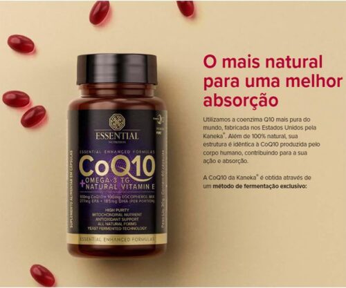 CO Q10+OMEGA 3 ESSENTIAL Unidade - Image 2