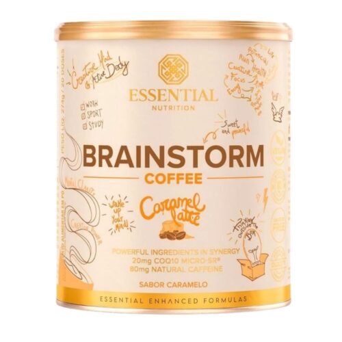 BRAINSTORM COFFEE CARAMEL LATA ESSENTIAL Unidade