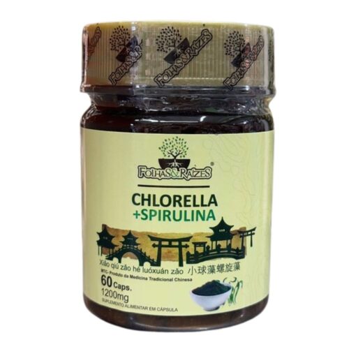 CHLORELLA C/ SPIRULINA FOLHAS E RAIZES Unidade
