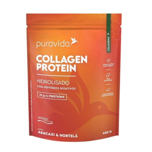 COLLAGEN PROTEIN PURAVIDA ABACAXI & HORTELA Unidade