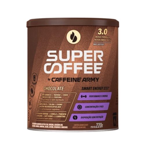 SUPERCOFFEE CHOCOLATE 220GR Unidade