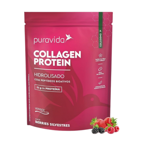 COLLAGEN PROTEIN BERRIES SACHE PURAVIDA Unidade
