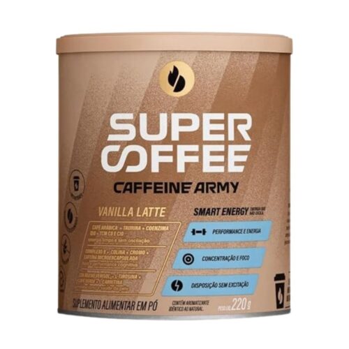 SUPERCOFFEE VANILLA LATTE 220GR Unidade