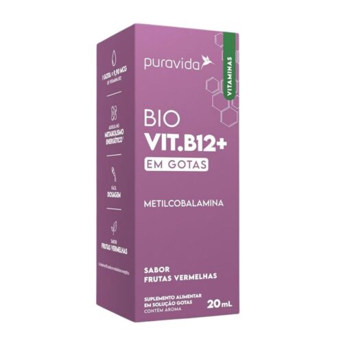 VIT. B12 EM GOTAS PURAVIDA Unidade