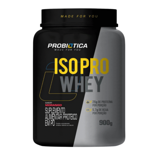 ISO PRO WHEY MORANGO PROBIOTICA Unidade